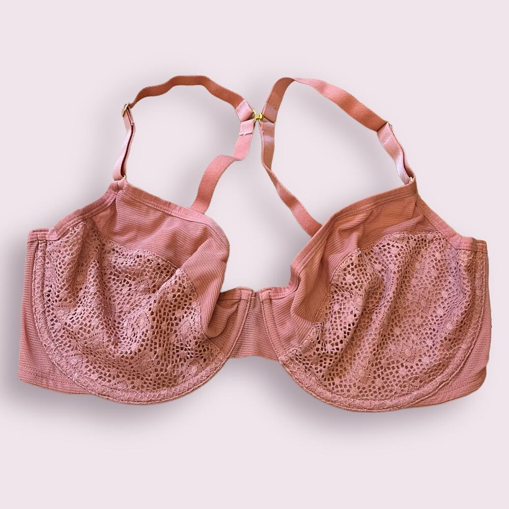 NWT Lively 47667 Matte Rose Adjustable Underwire Bra 38DD